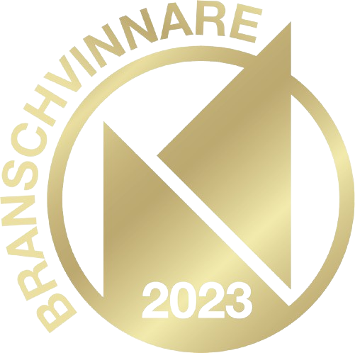 Logotyp för Branschvinnare 2023